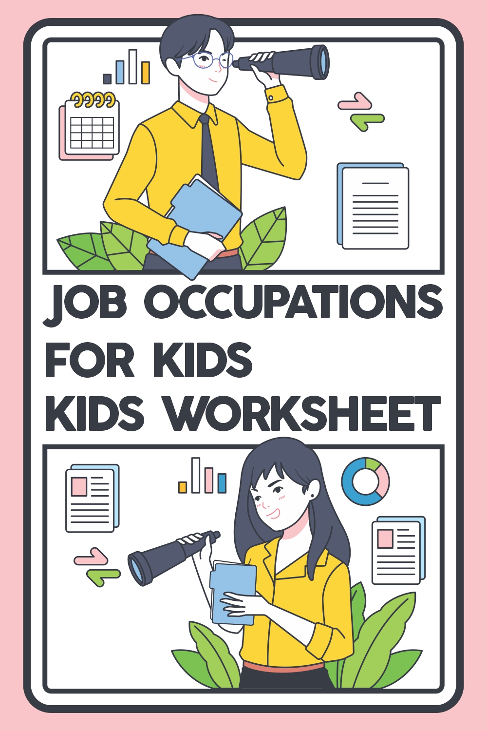 Jobs Occupations for Kids Worksheets