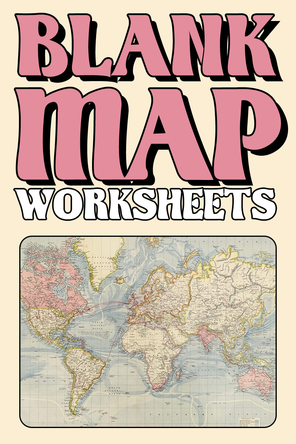 Blank Map Worksheet