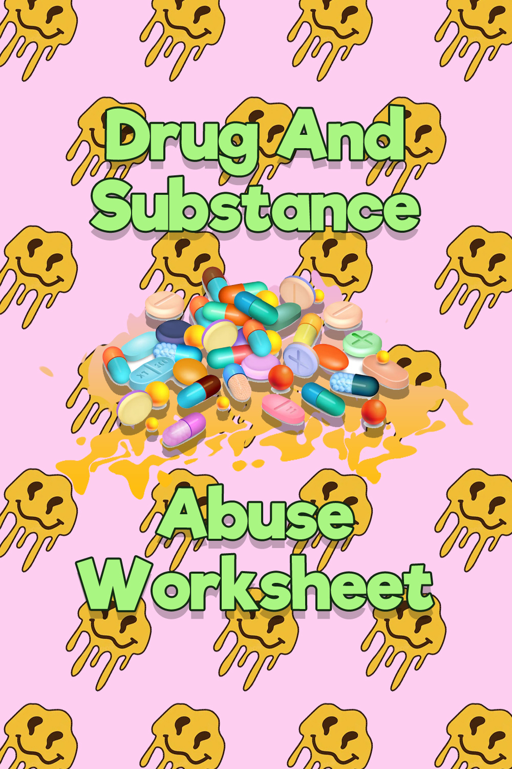 Drug and Substance Abuse Worksheets