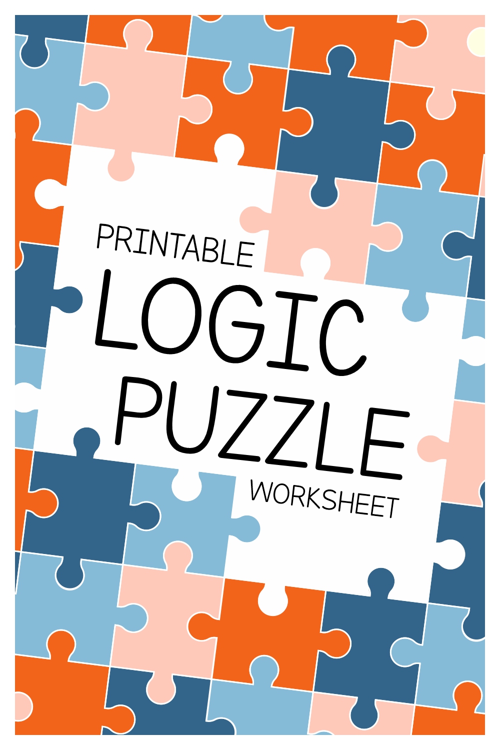 12 Images of Printable Logic Puzzle Worksheets