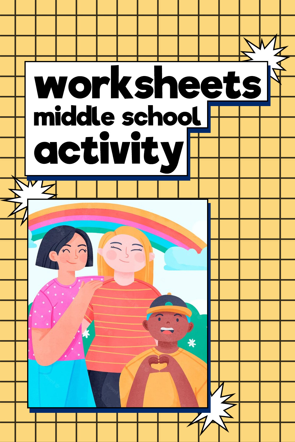 Worksheets Middle School Activity