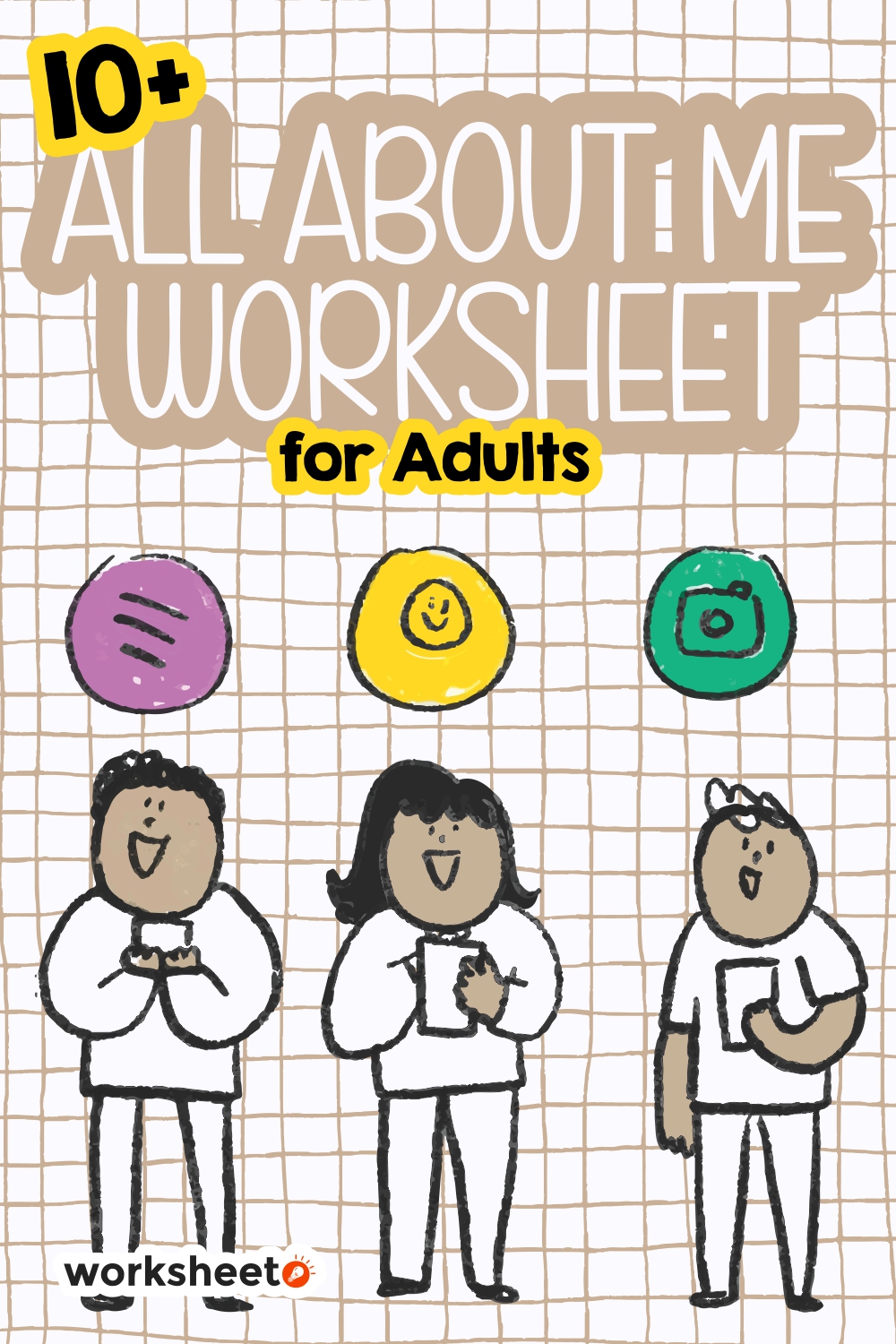 All About Me Printable Worksheet for Adults