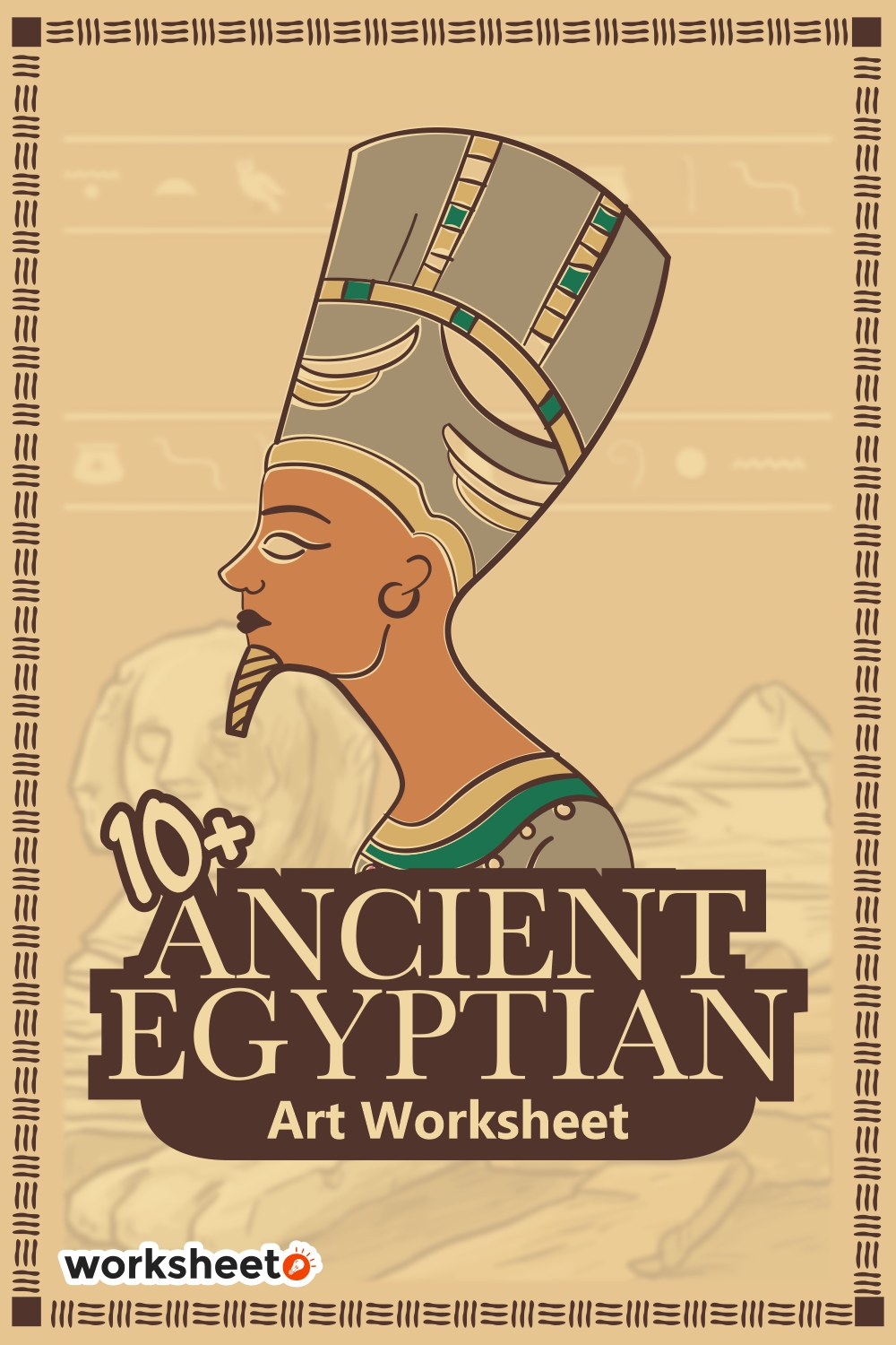 12 Images of Ancient Egyptian Art Worksheet