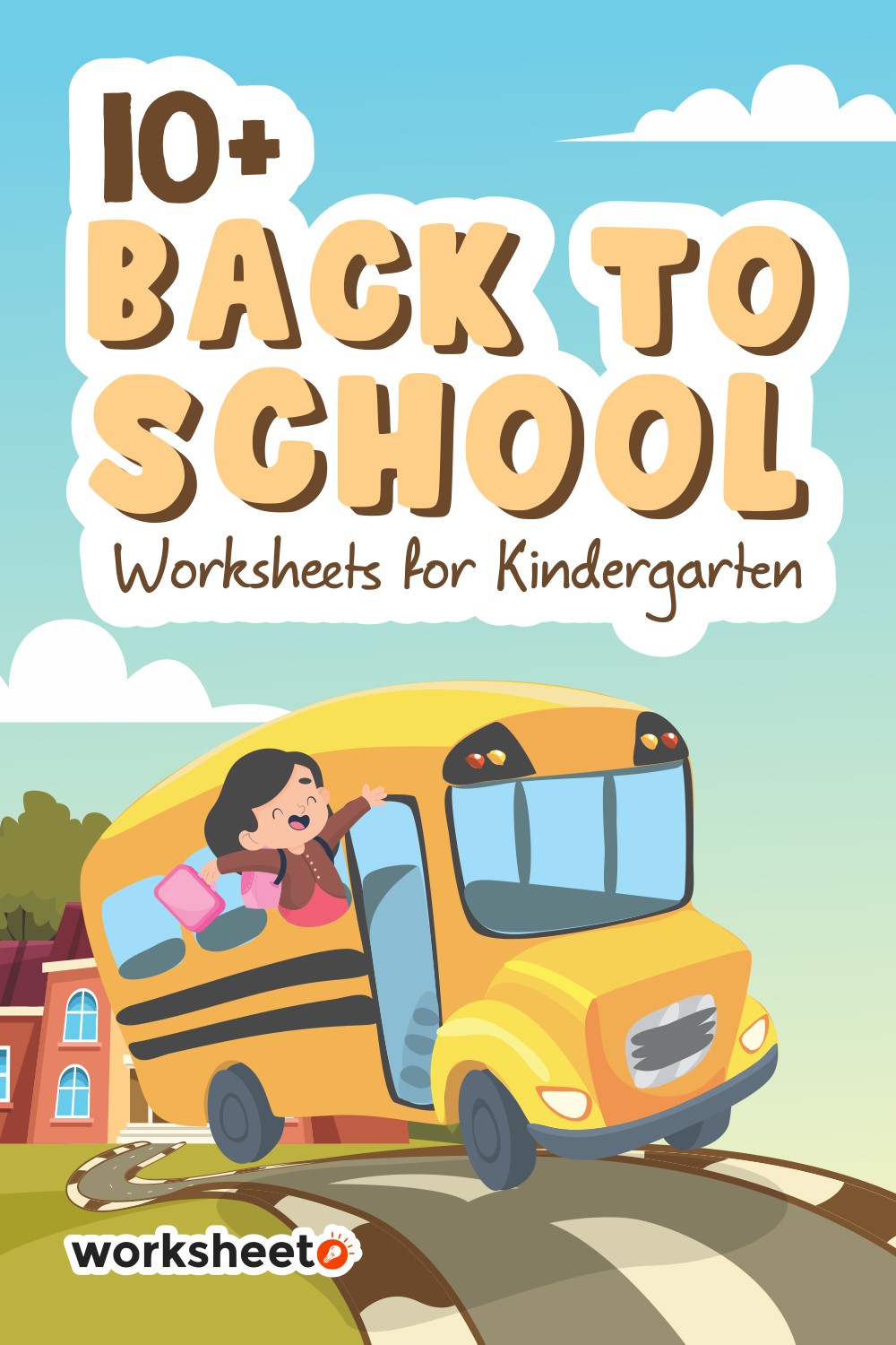 Back to School Worksheets for Kindergarten