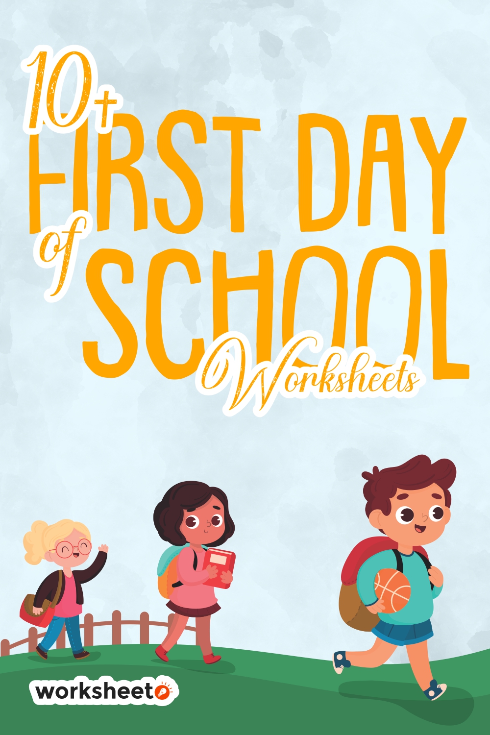 First Day of Kindergarten Worksheets