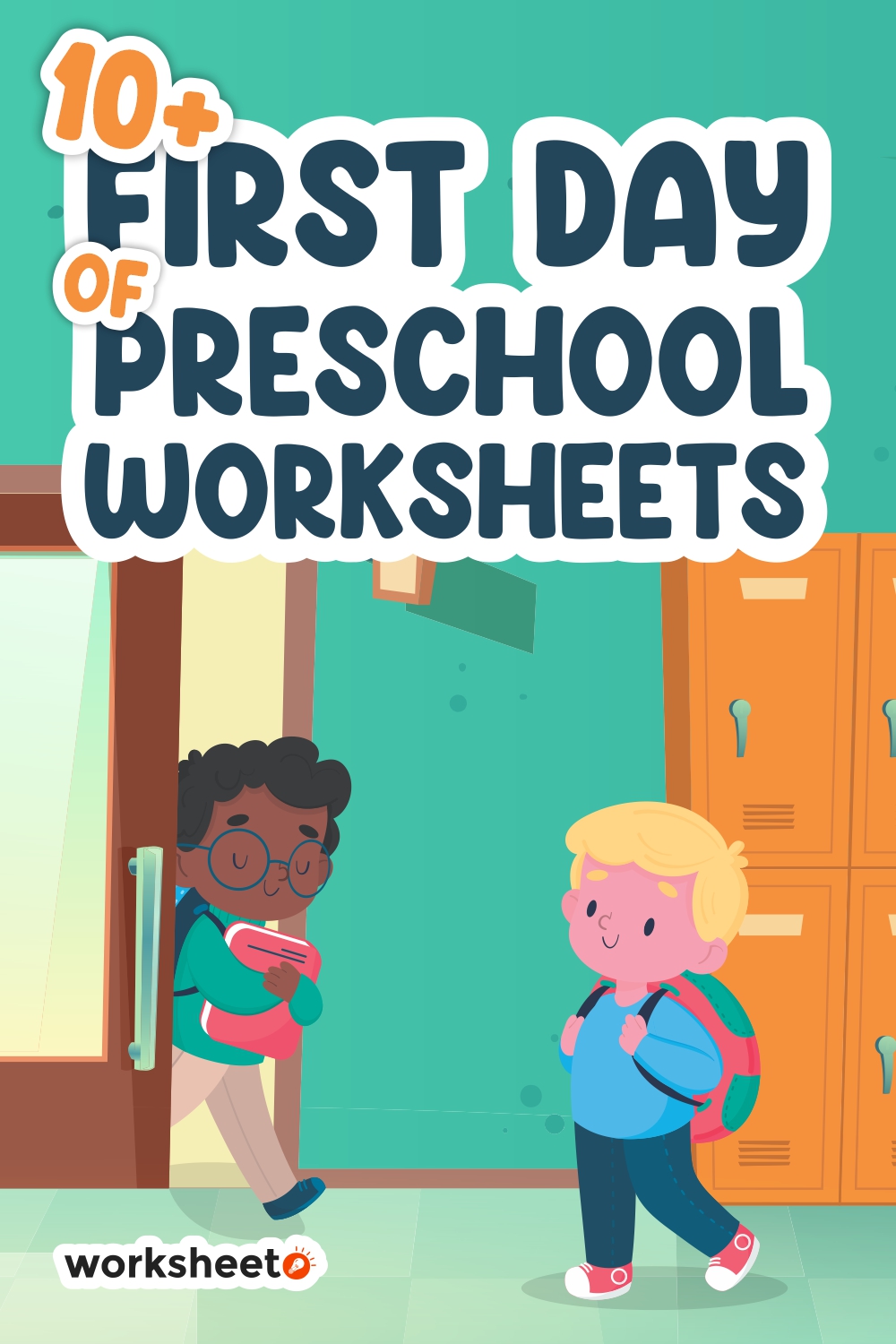 First Day of Preschool Printable Worksheets