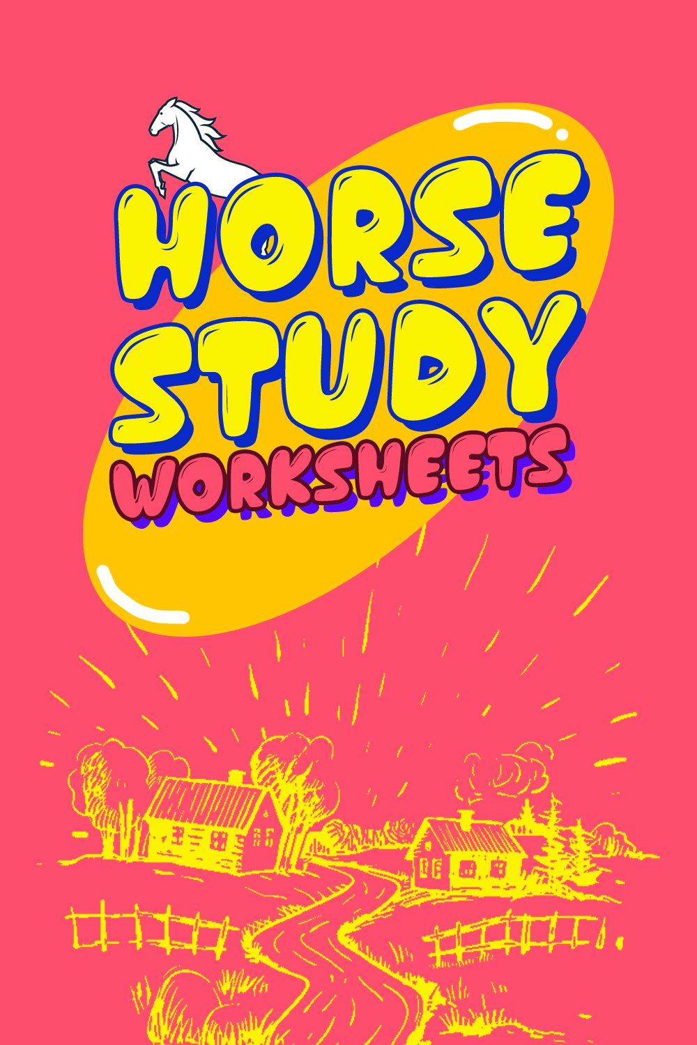 18 Images of Horse Study Worksheets