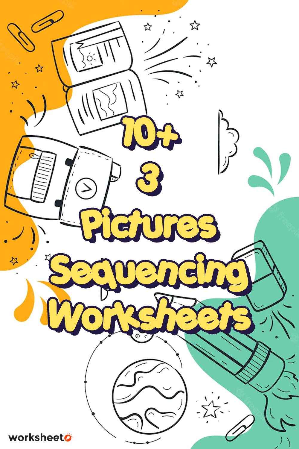 3 Pictures Sequencing Worksheets