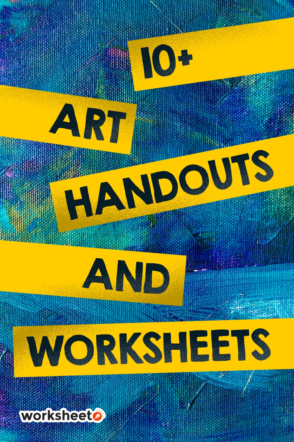 19 Images of Art Handouts And Worksheets