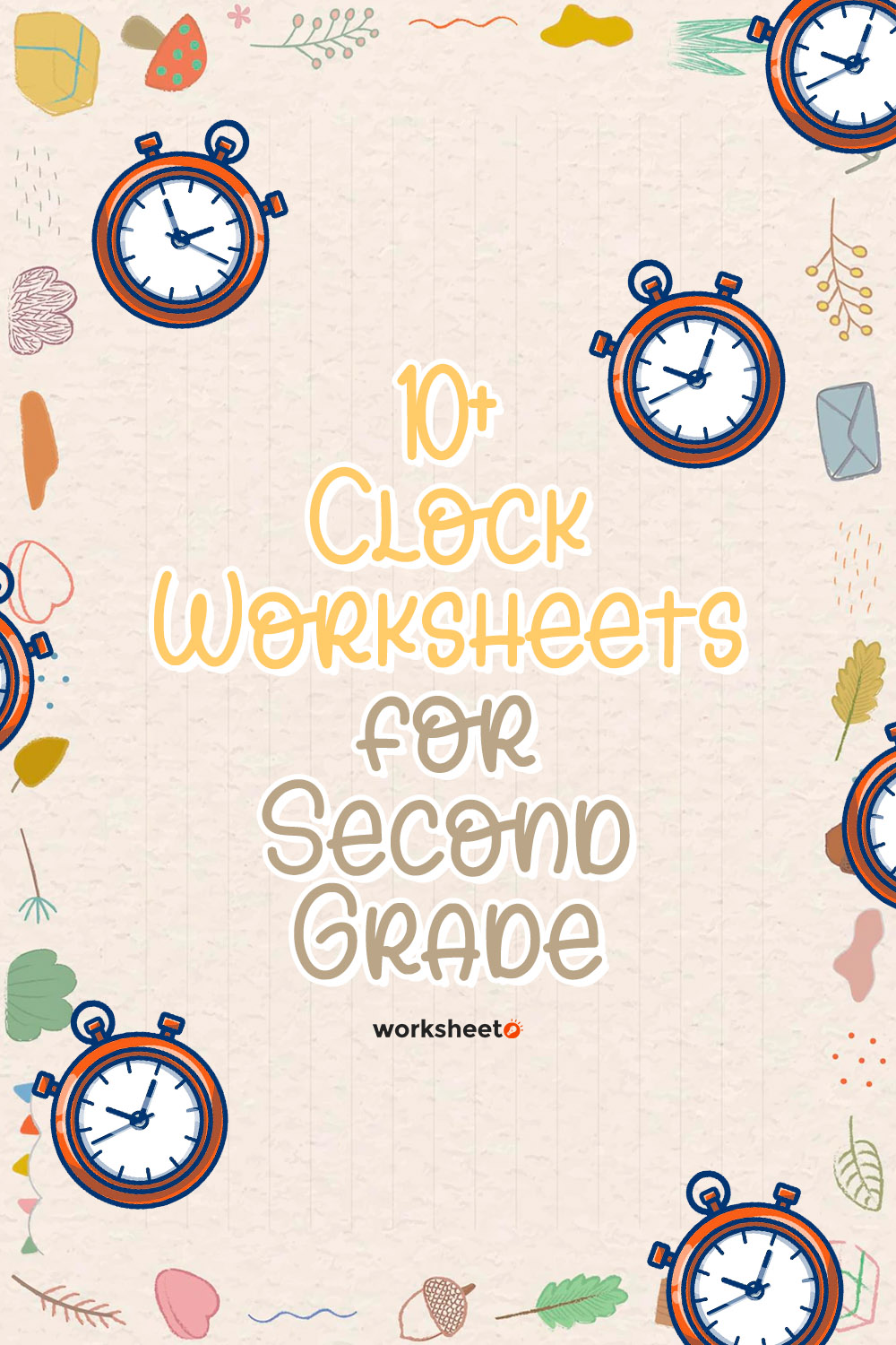 Clock Worksheets for Second Grade