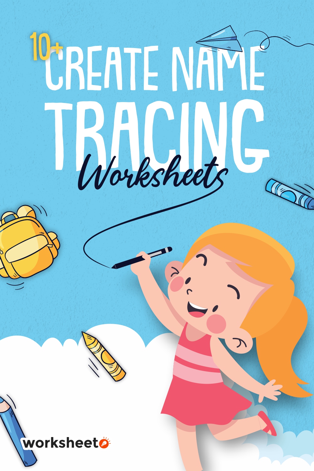 15 Images of Create Name Tracing Worksheets
