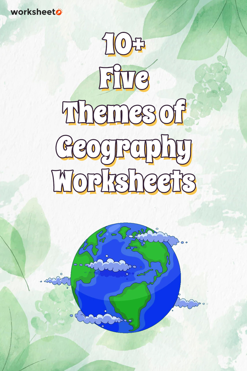 Five Themes of Geography Worksheets