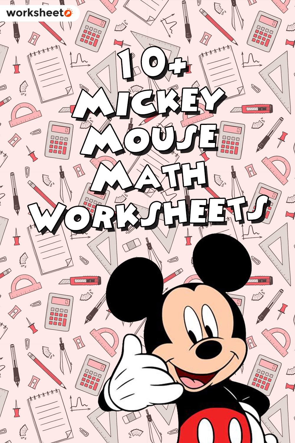 13 Images of Mickey Mouse Math Worksheets