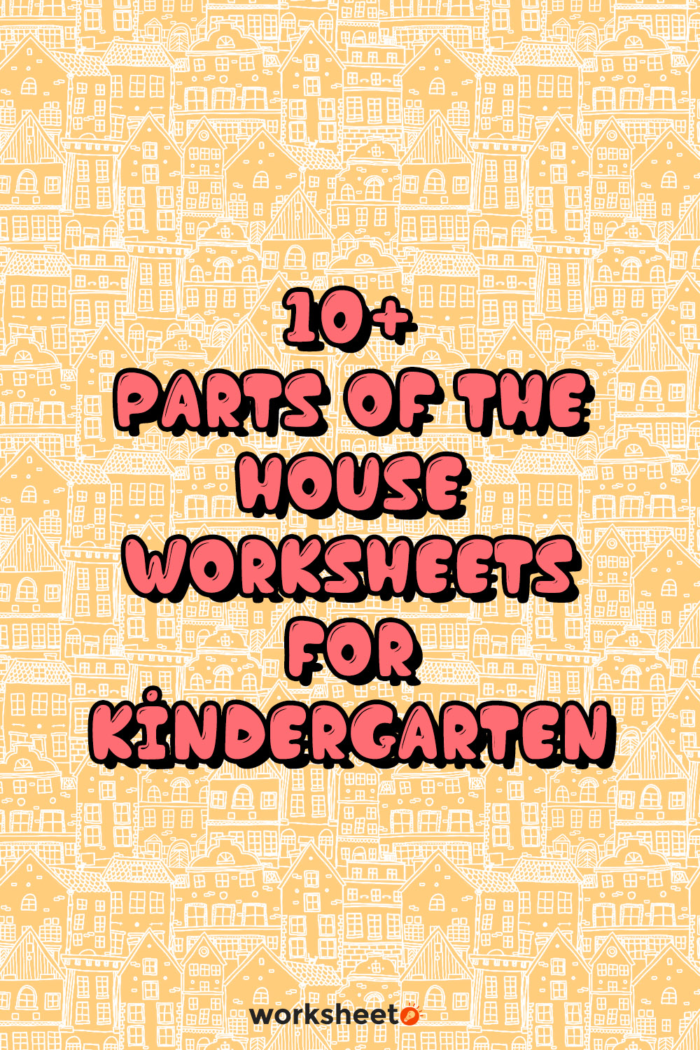 Parts of the House Worksheets for Kindergarten