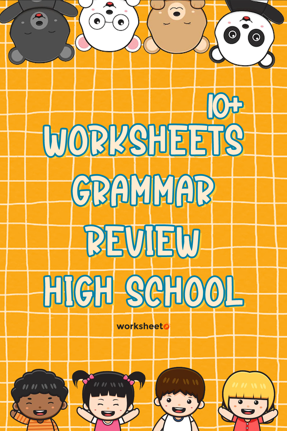 Worksheets Grammar Review High School