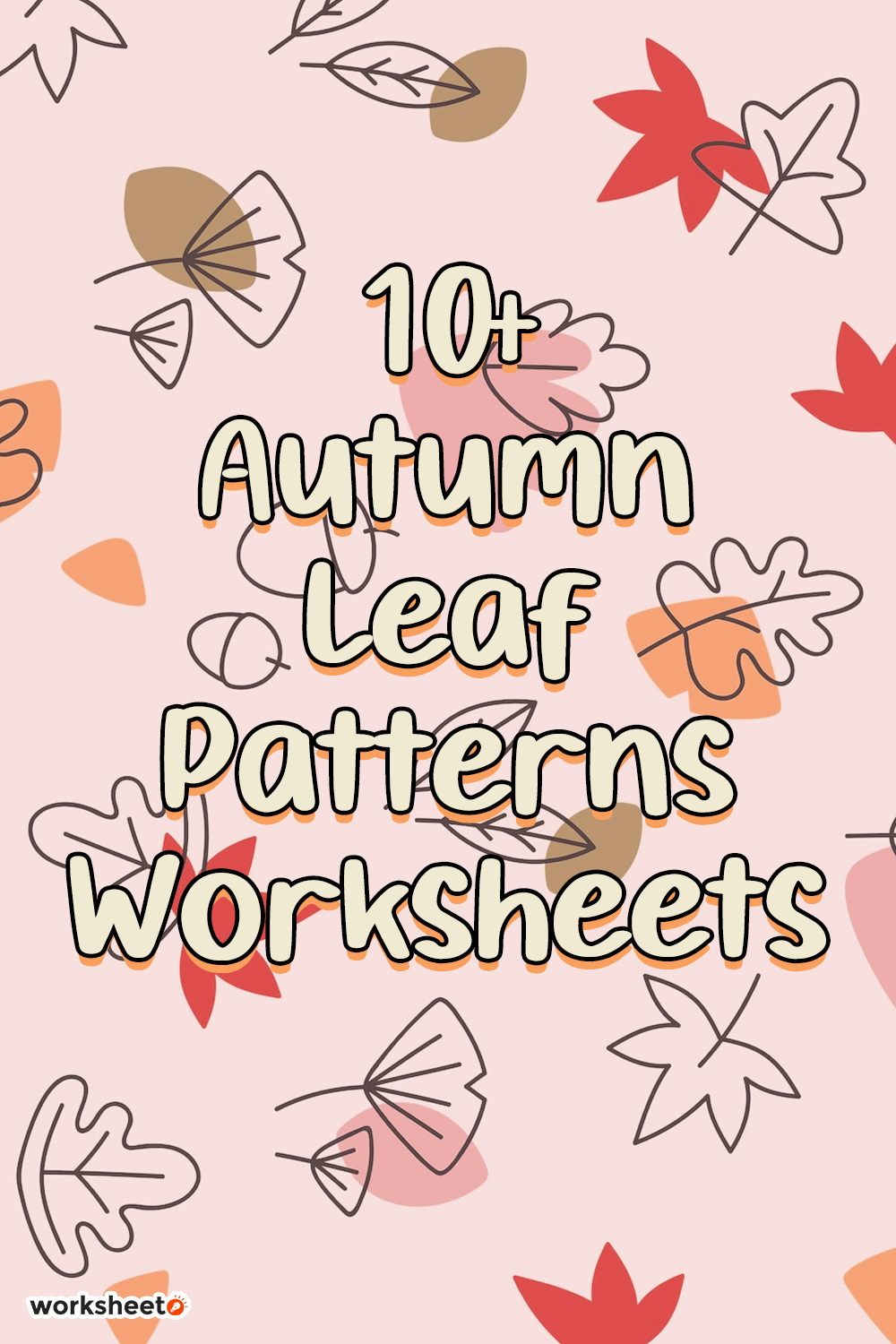 Autumn Leaf Patterns Worksheets