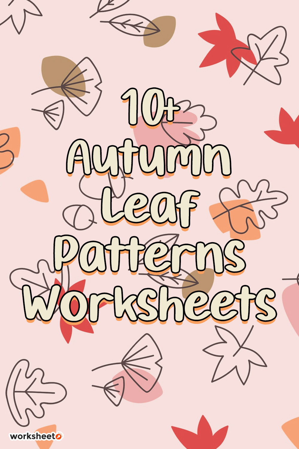 11 Images of Autumn Leaf Patterns Worksheets