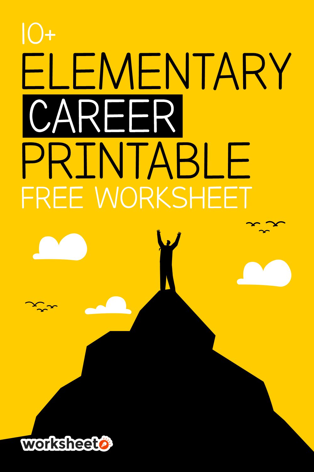 Elementary Career Printable Free Worksheet