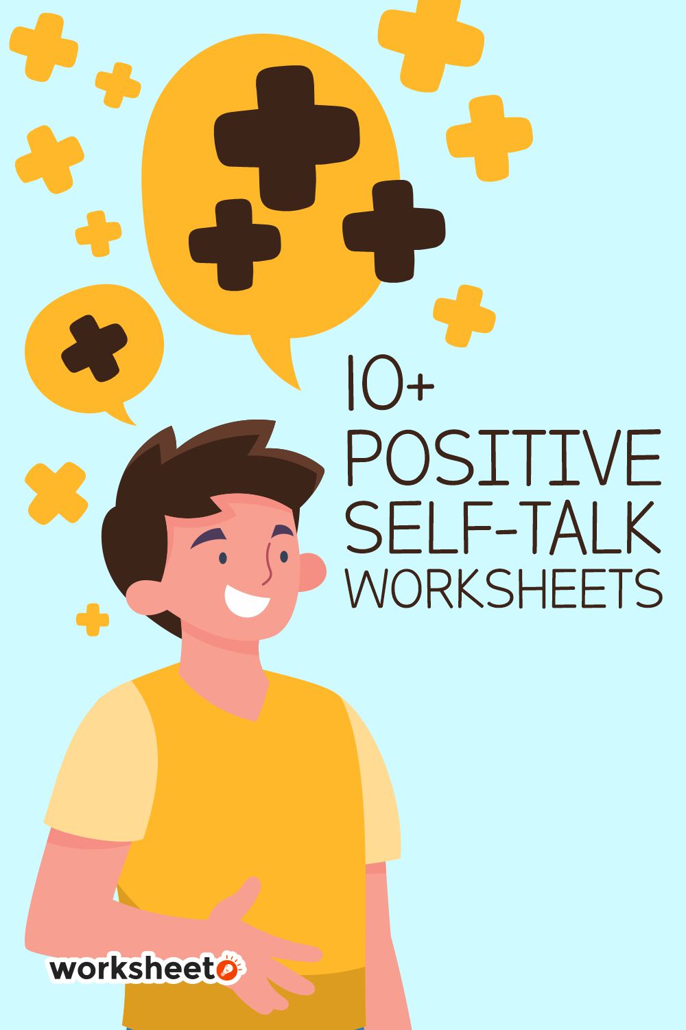 16 Images of Positive Self -Talk Worksheets