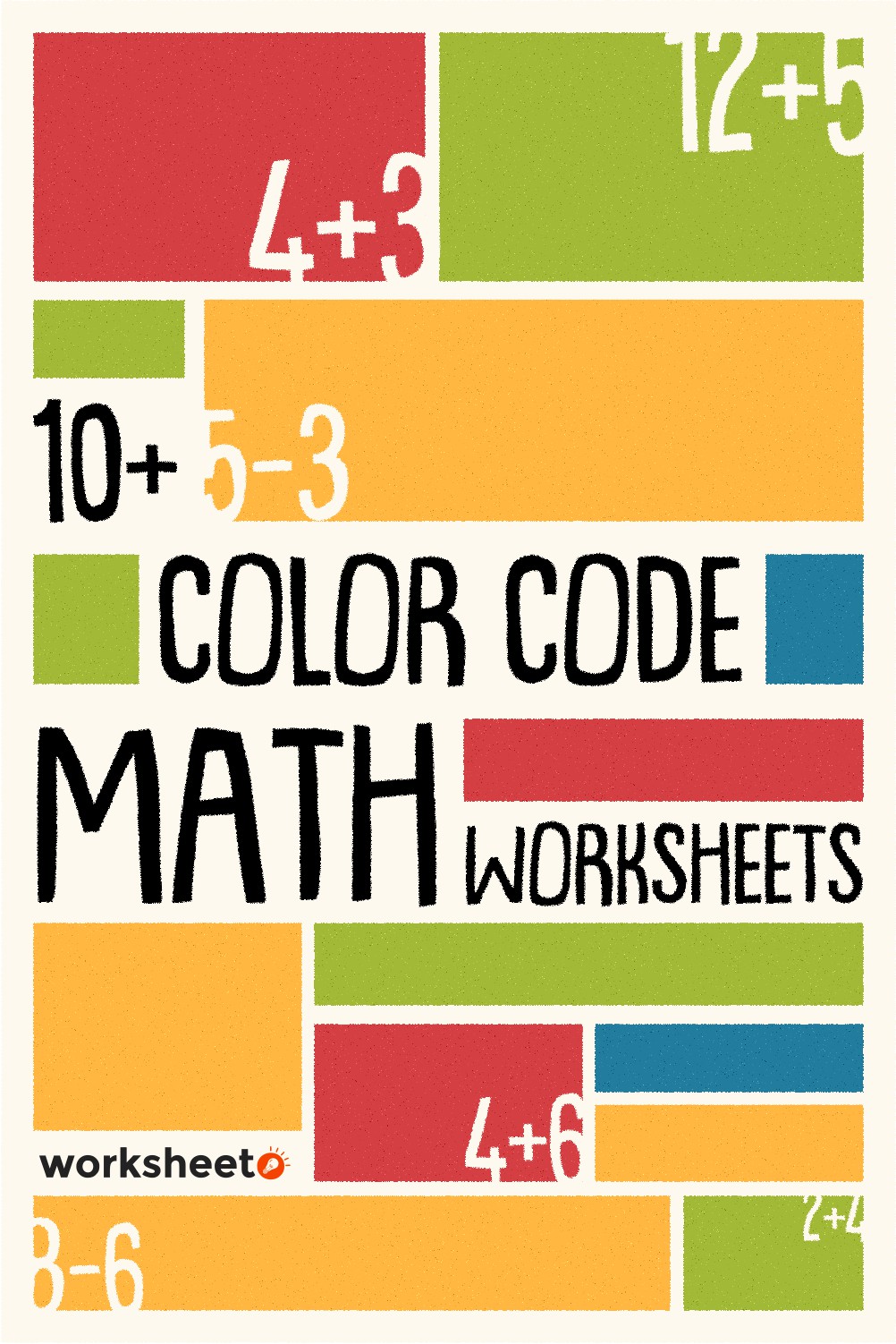 Color Code Math Worksheets