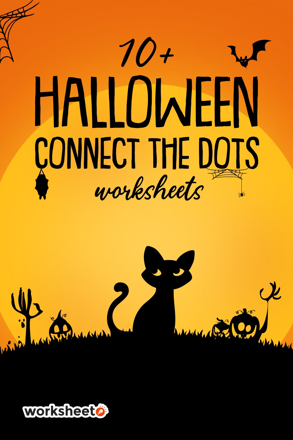 Halloween Connect the Dots Worksheets