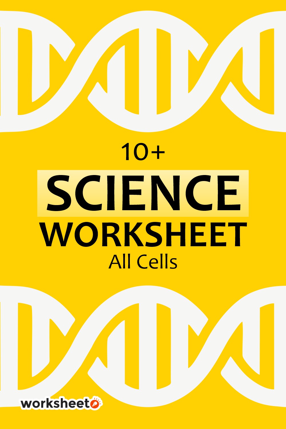 Science Worksheets All Cells
