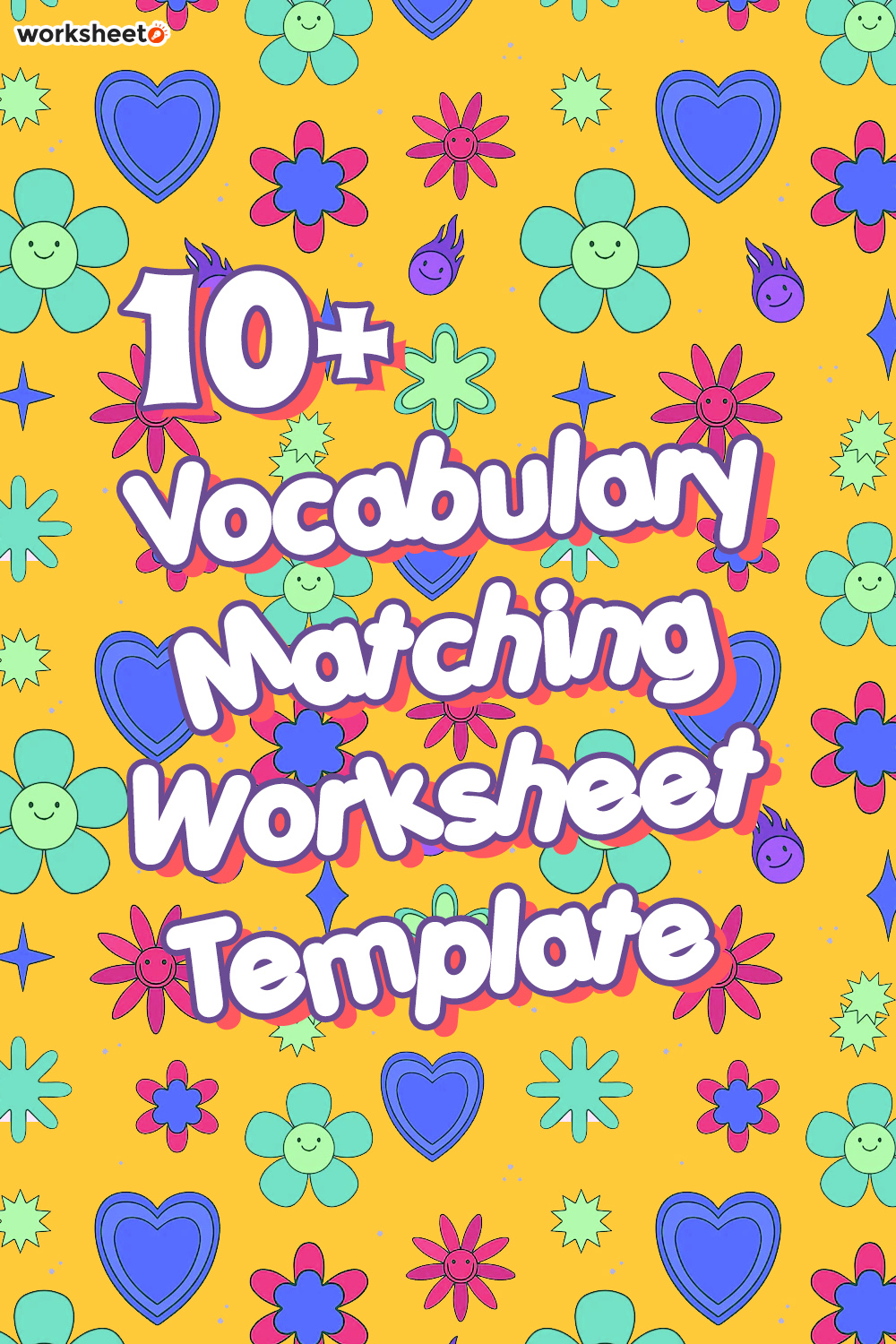 Vocabulary Matching Worksheet Template