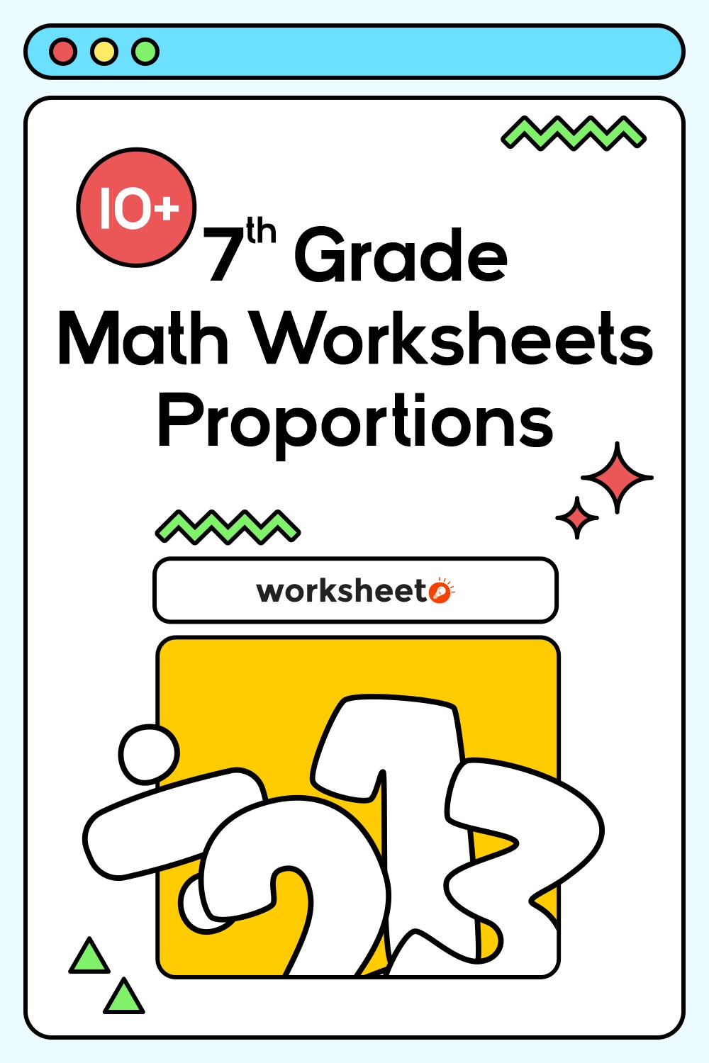 7th Grade Math Worksheets Proportions
