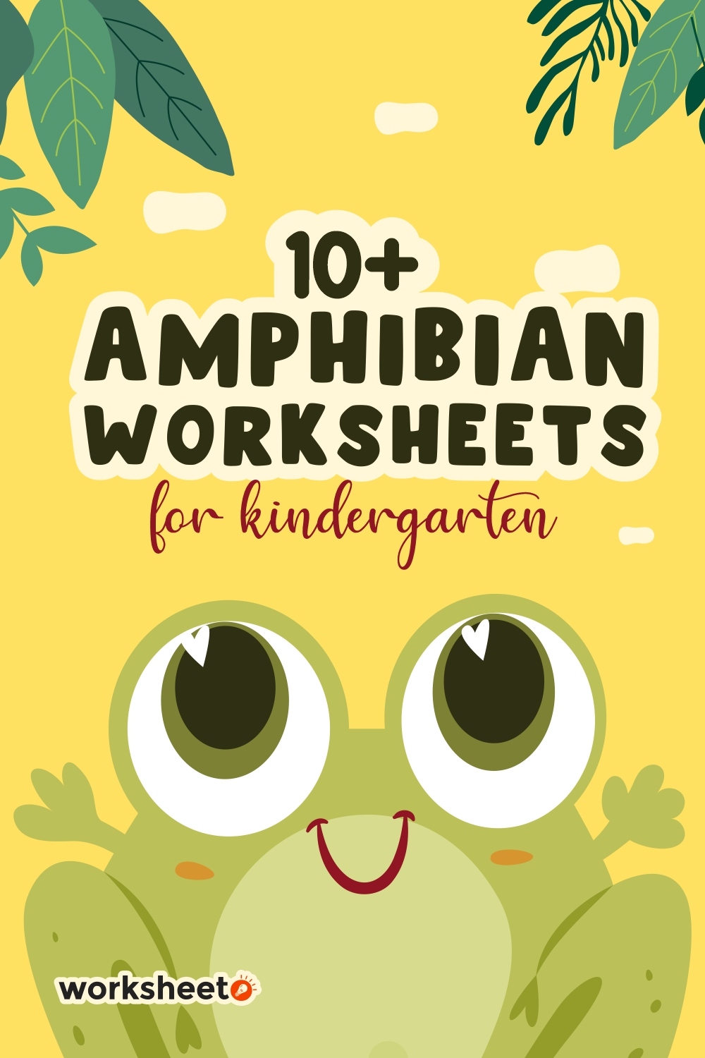 Amphibian Worksheets for Kindergarten