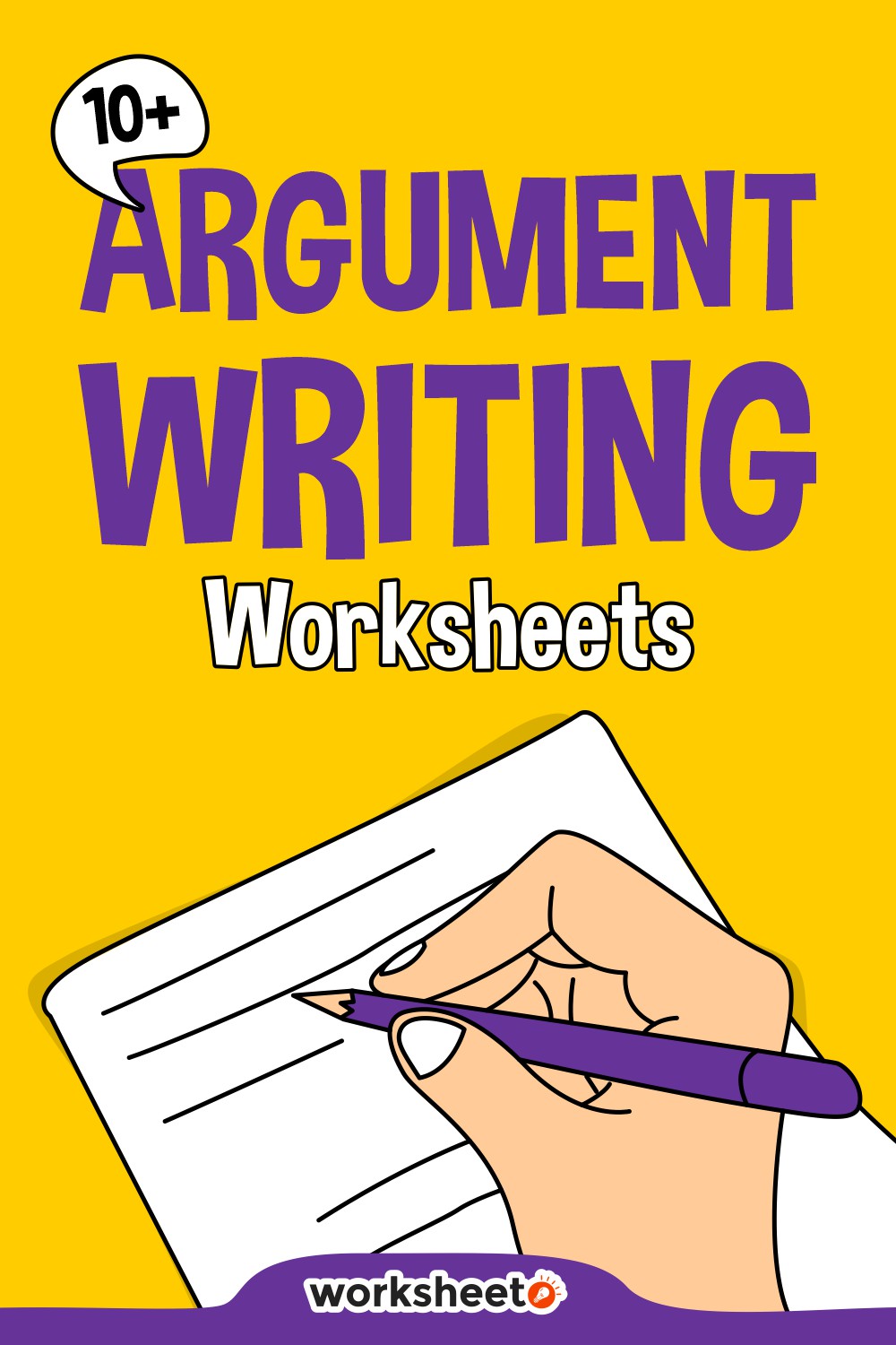 Argument Writing Worksheets