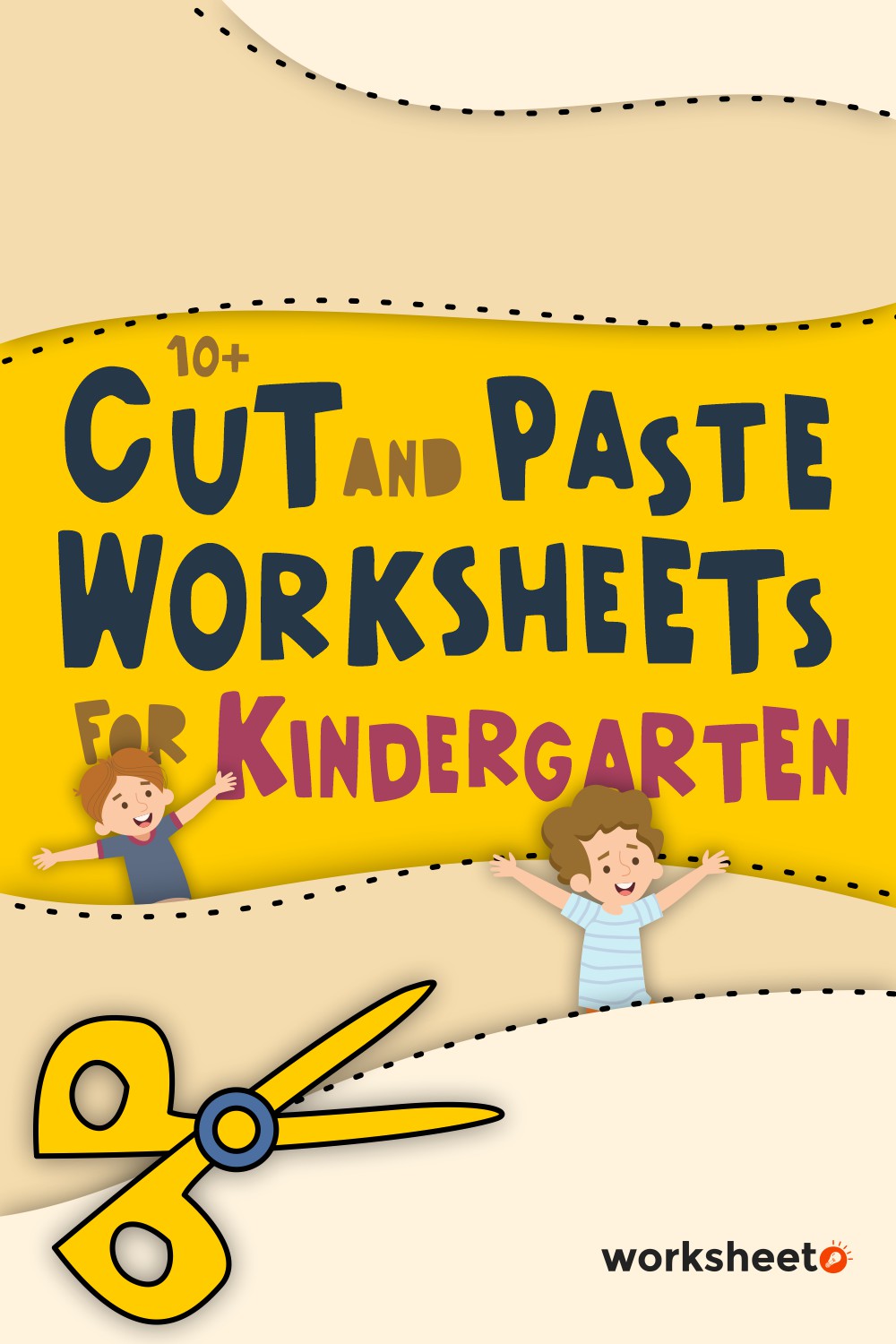 Cut and Paste Worksheets for Kindergarten