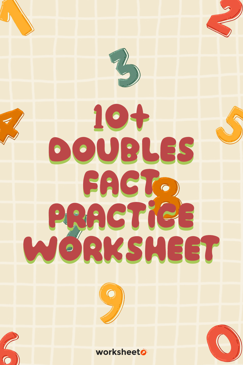 20 Images of Doubles Fact Practice Worksheet