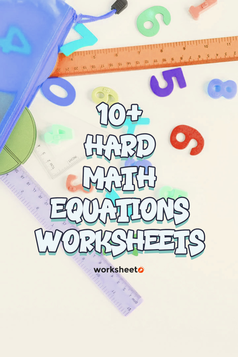Hard Math Equations Worksheets