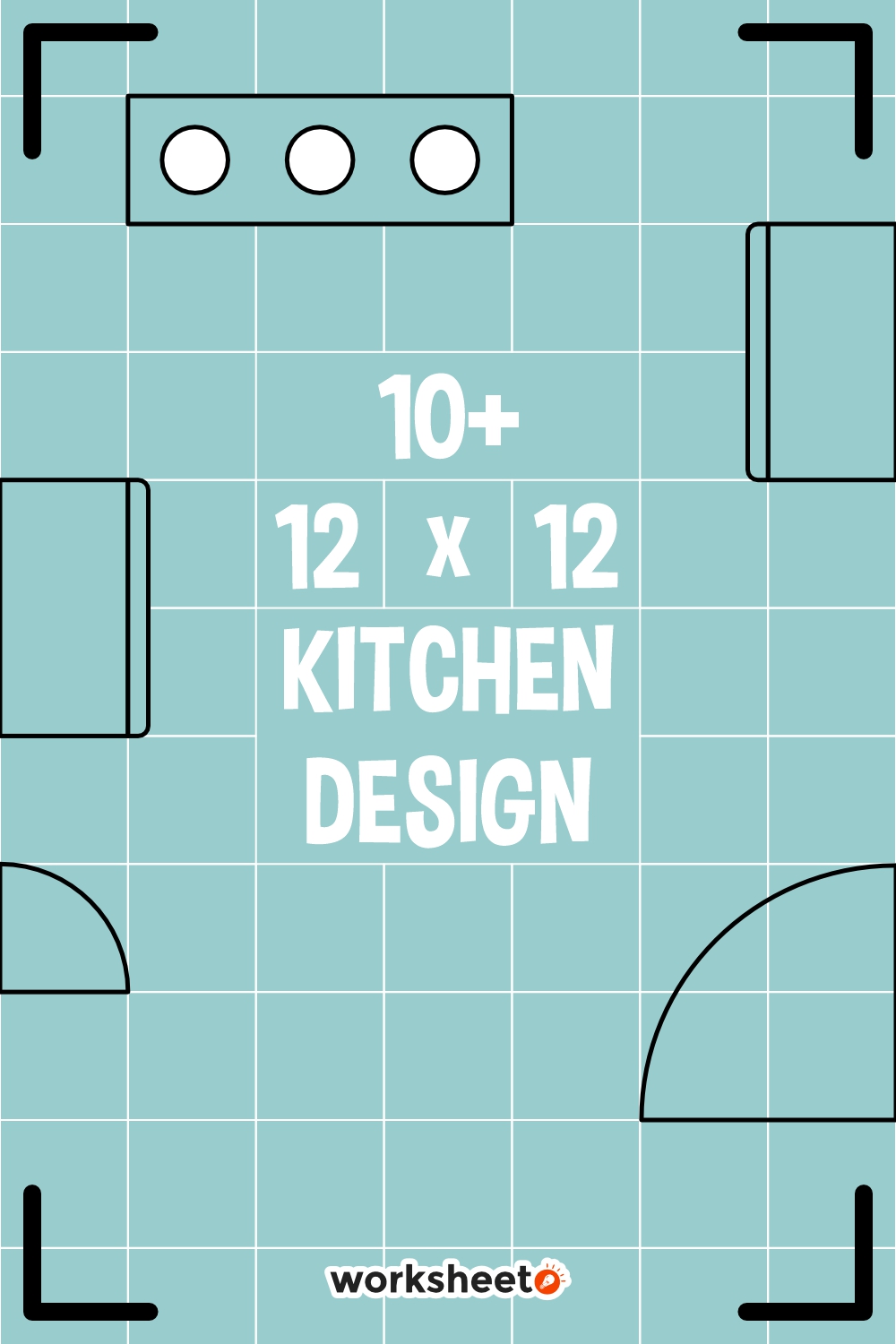 12 X 12 Kitchen Design