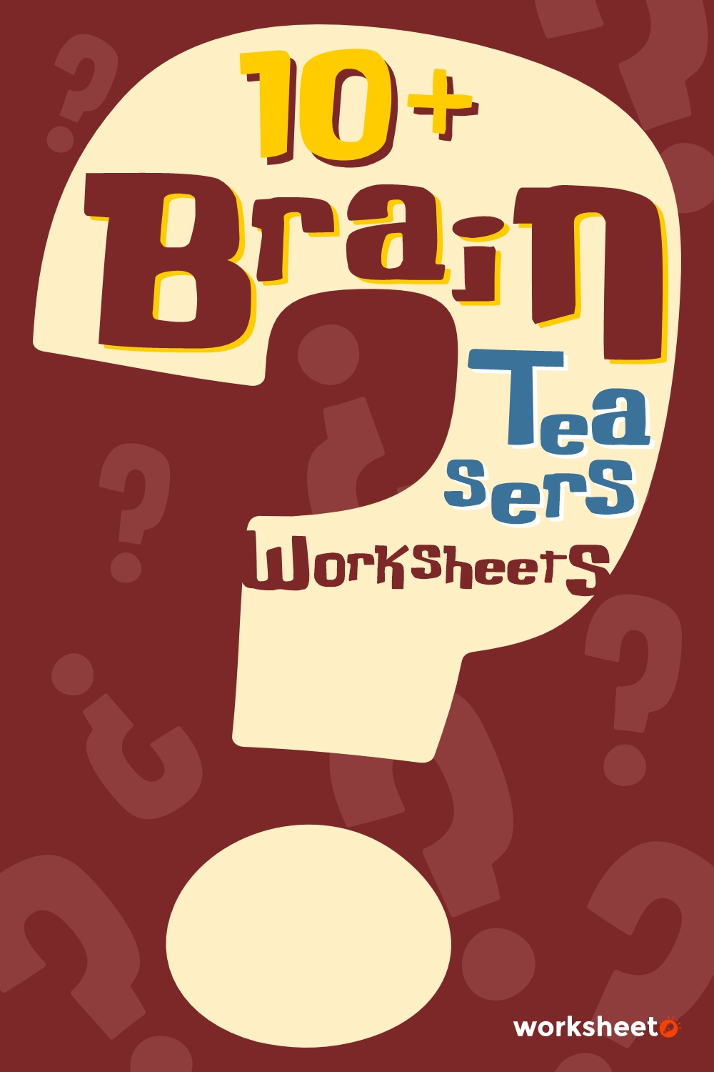 Brain Teasers Worksheets