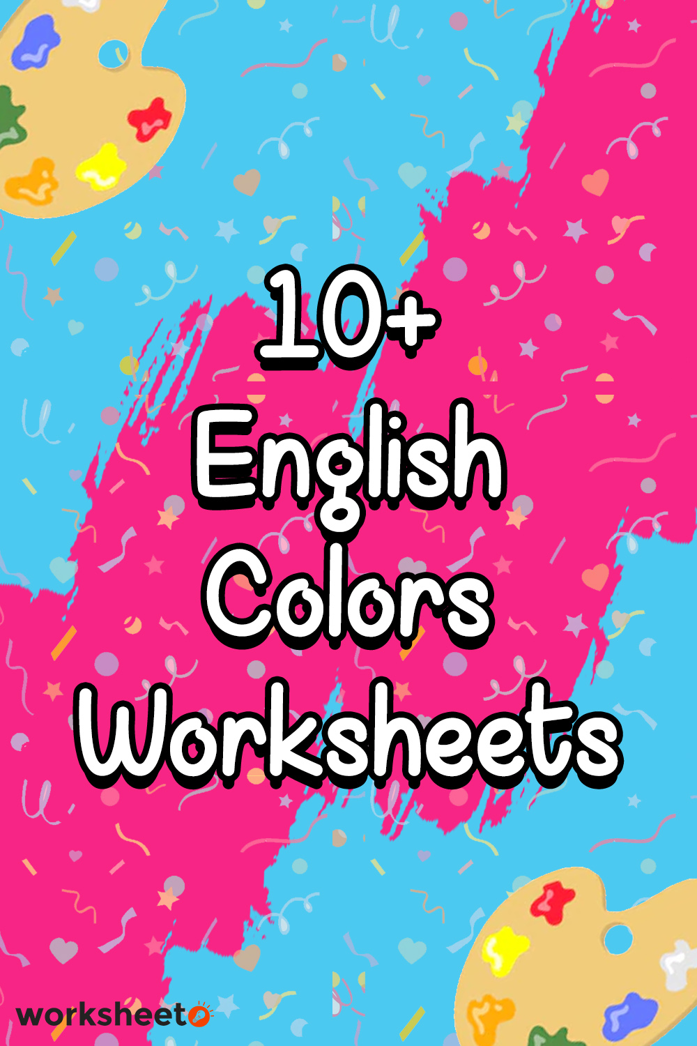 English Colors Worksheet