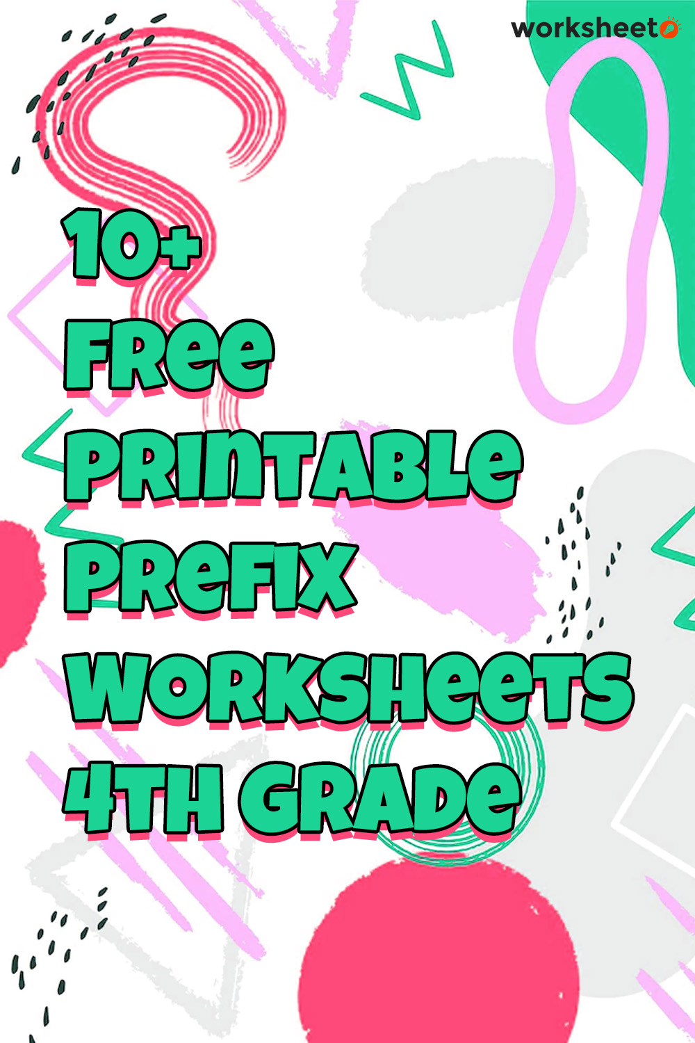 Free Printable Prefix Worksheets 4th Grade