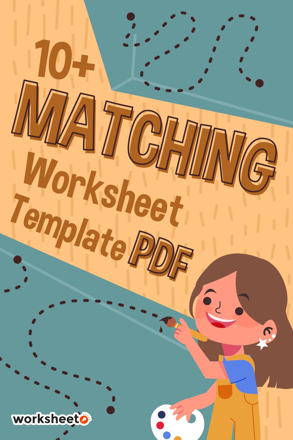 Matching Worksheet Template PDF