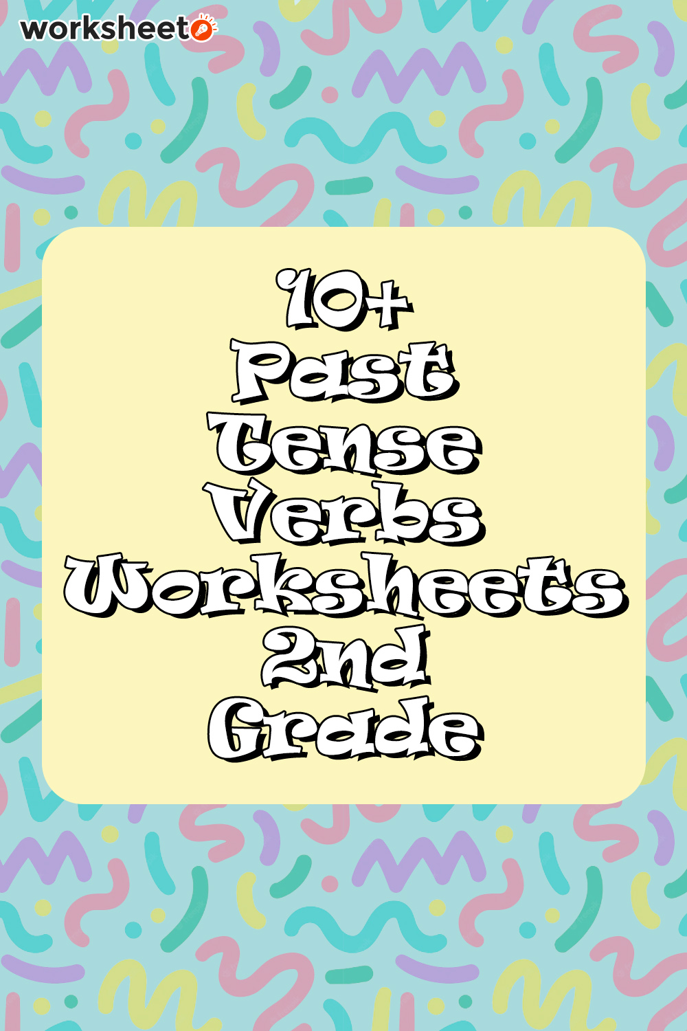 Past Tense Verbs Worksheets 2nd Grade