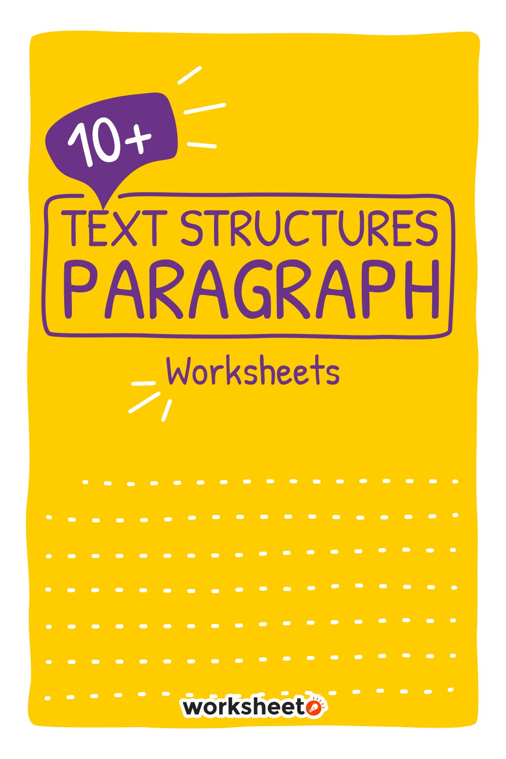 Text Structure Paragraphs Worksheets