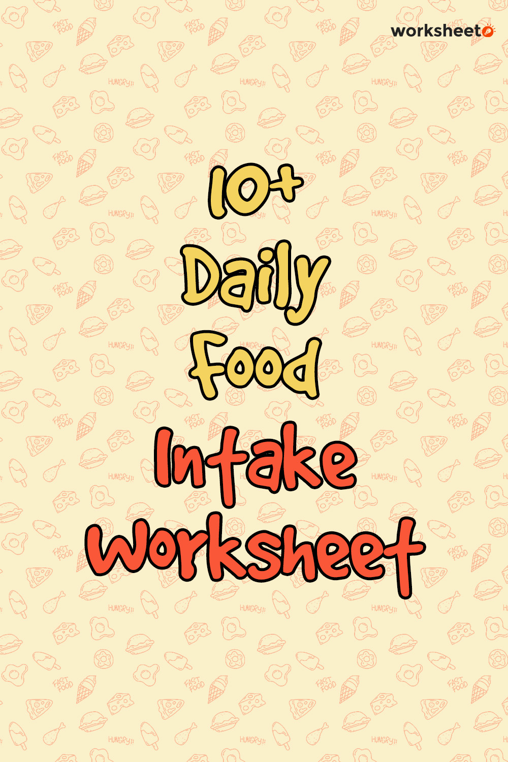 17 Images of Daily Food Intake Worksheet