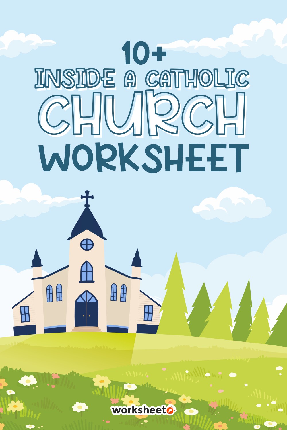 Inside a Catholic Church Worksheet