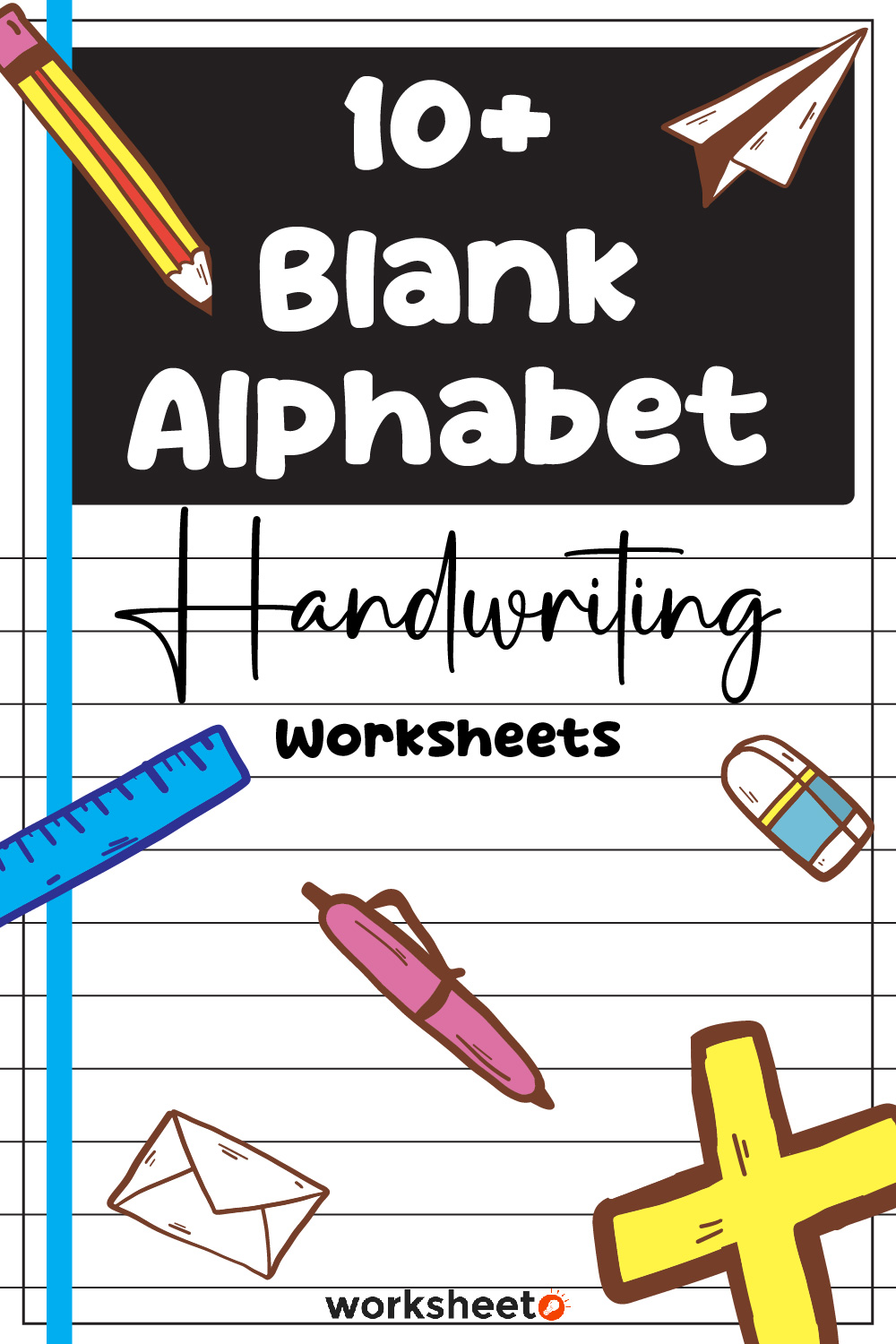 8 Images of Blank Alphabet Handwriting Worksheets