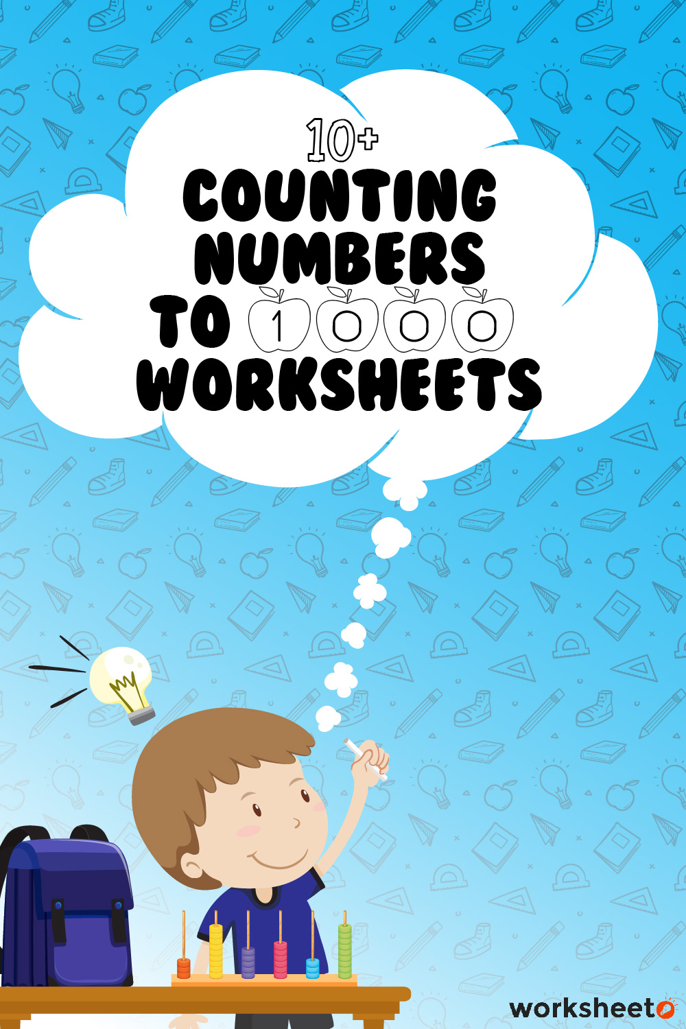 Counting Numbers to 1000 Worksheets