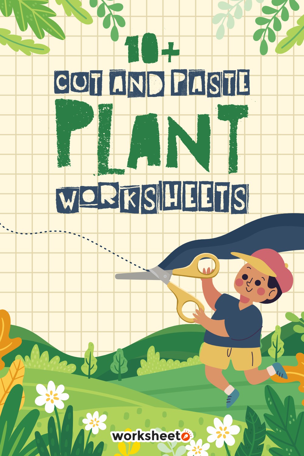 Cut and Paste Plant Worksheets