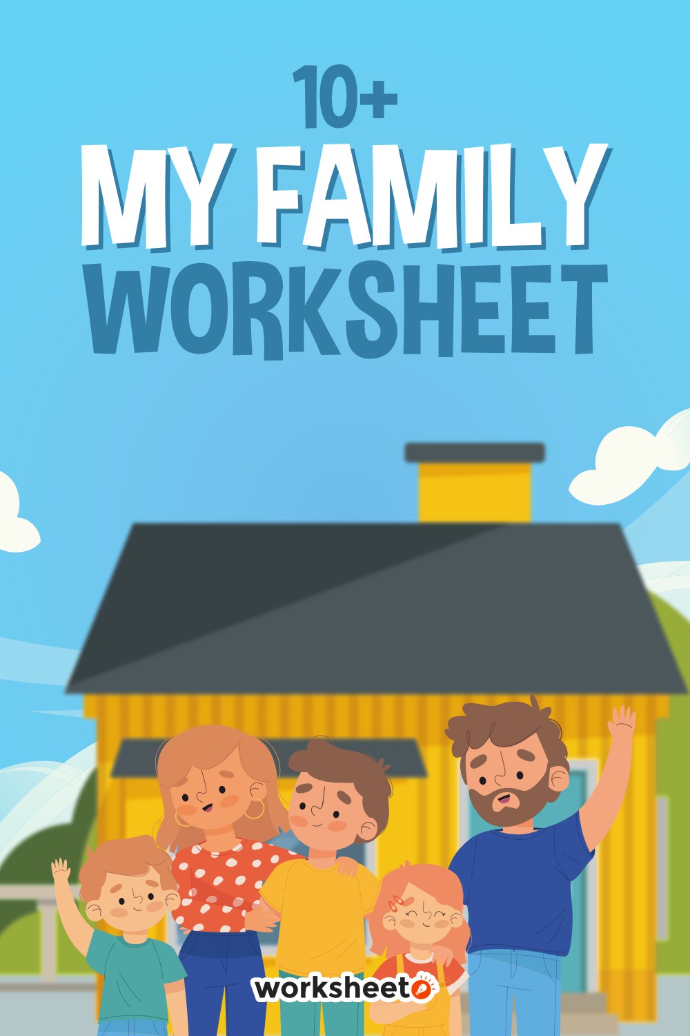 14 Images of My Family Worksheet