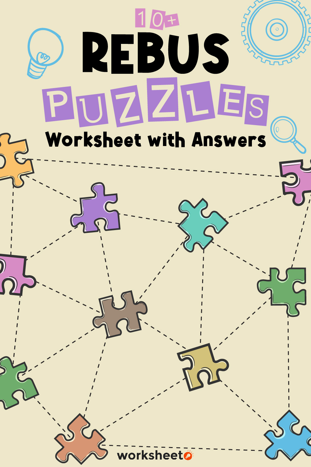 Rebus Puzzles Worksheet with Answers