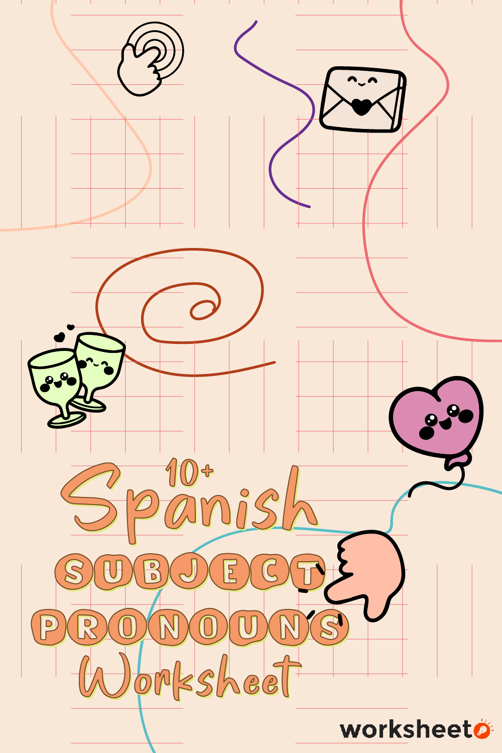11 Images of Spanish Subject Pronouns Worksheet