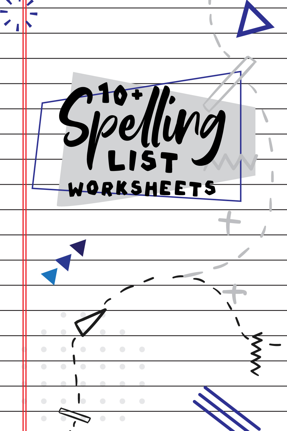 16 Images of Spelling List Worksheets