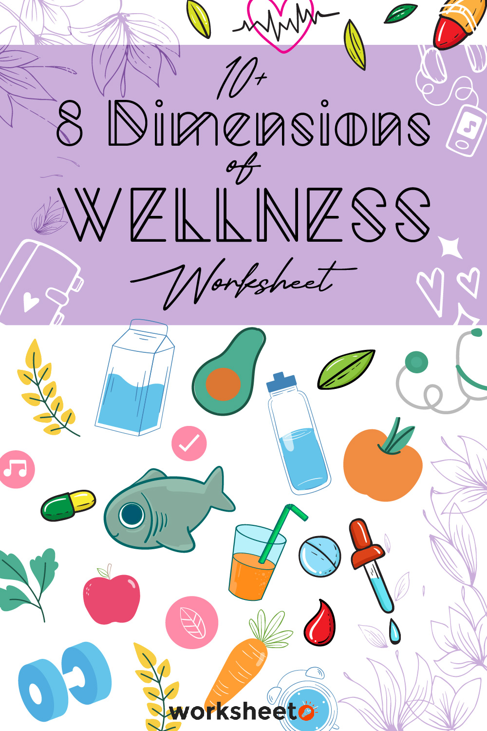 8 Dimensions of Wellness Worksheet